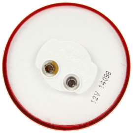 TRUCK LITE 2.5" ROUND SEALED RED