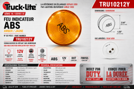 TRUCK LITE - LUMI&Egrave;RE INDICATRICE ABS