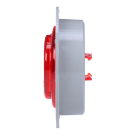 TRUCK LITE LED LAMP 2.5'' GREY FLANGE RED