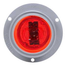 TRUCK LITE LED LAMP 2.5'' GREY FLANGE RED