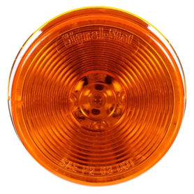 TRUCK LITE LED LAMP 2.5" ROUND AMBER