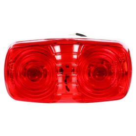 TRUCK LITE SQUARE LIGHT RED