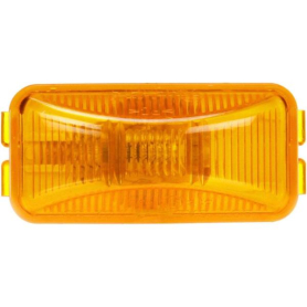 TRUCK LITE 1X2 RECTANGULAR SEALED AMBER