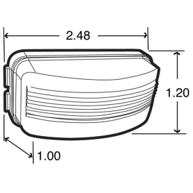 TRUCK LITE LICENCE LIGHT LED