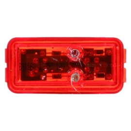 TRUCK LITE LED LAMP 1.5" X 2.6" RED