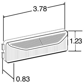 TRUCK LITE MODEL 19 LED LAMP RED