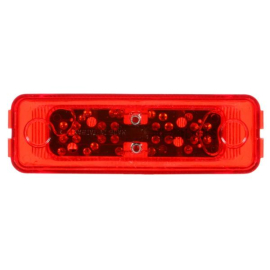TRUCK LITE LED MARKER LAMP 1.5" X 3.75" RED