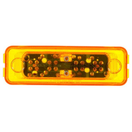 TRUCK LITE LED MARKER LAMP 1.5" X 3.75" AMBER