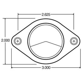 TRUCK LITE LICENCE LAMP