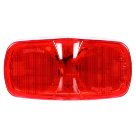 TRUCK LITE LED LAMP 2" X 4" MARKER RED