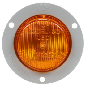 TRUCK LITE LED LIGHT 2" W/FLANGE AMBER