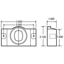 TRUCK LITE CAM-ON PLASTIC MOUNTING KIT