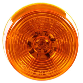 TRUCK LITE LED LAMP 2" ROUND MARKER AMBER