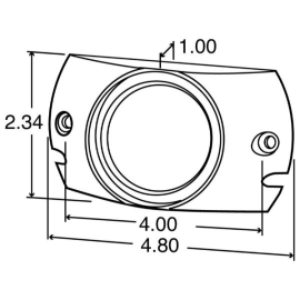 TRUCK LITE PLASTIC BRACKET