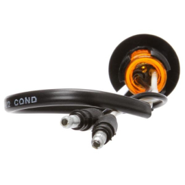 TRUCK LITE LIGHT KIT PC FLANGE MOUNT .180" BULLET AMBER