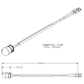 TRUCK LITE LED MODEL 33 LICENCE LAMP