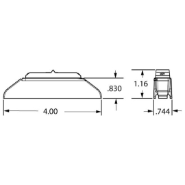 TRUCK LITE LED MODEL 35 LIGHT AMBER