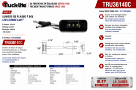 TRUCK LITE LICENCE LED LIGHT
