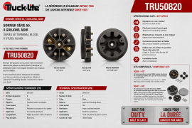 TRUCK LITE TERMINAL BLOCK PLASTIC