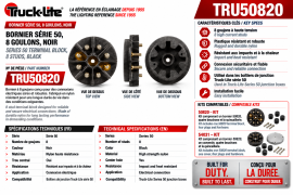 TRUCK LITE TERMINAL BLOCK PLASTIC