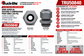 TRUCK LITE 3/8" ID FITTING