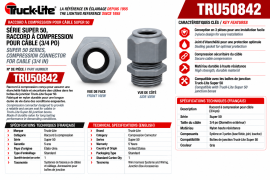 TRUCK LITE 3/4" ID FITTING