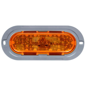 TRUCK LITE MOD 60 LED LIGHT W/FLANGE AMBER