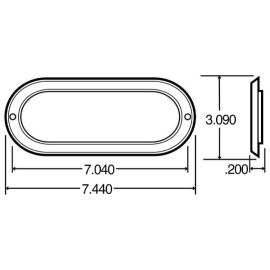 TRUCK LITE MODEL 60 GROMMET COVER