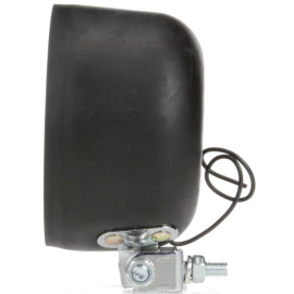 TRUCK LITE CLEAR RUBBER HOUSED LAMP
