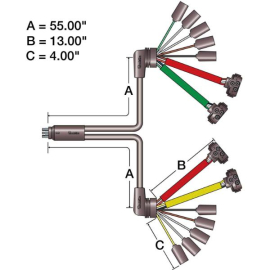 TRUCK LITE REAR SILL HARNESS