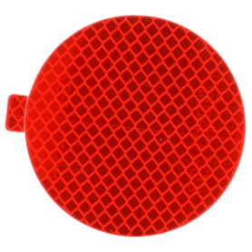 TRUCK LITE REFLECTOR 3" ROUND RED