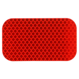 TRUCK LITE REFLECTOR 2 X 3 RED