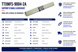 TRANSTEX AEROSKIRT ANGLE BRACKET