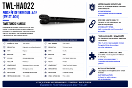 TWIST LOCK HANDLE