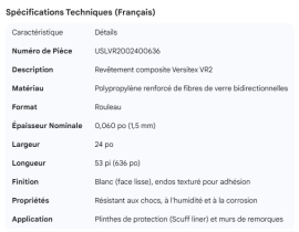 VERSITEX LINER VR2 X 24" X 53'