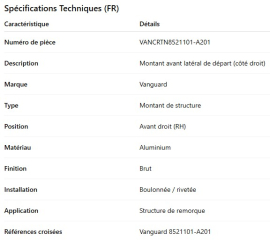 POTEAU DE C&Ocirc;T&Eacute;