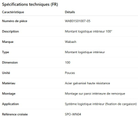POTEAU DE C&Ocirc;T&Eacute;