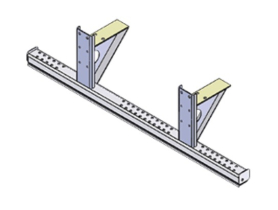 WABASH PINTLE HOOK BUMPER STRUCTURE