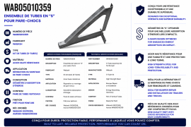 WABASH S-TUBES FOR BUMPER KIT