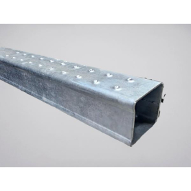 WABASH BUMPER TUBE POOCHED 4"X 4" X 95" GALVANISED