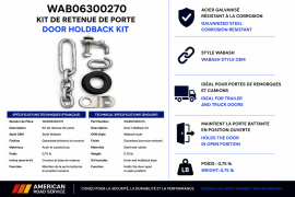 WABASH DOOR HOLDBACK KIT