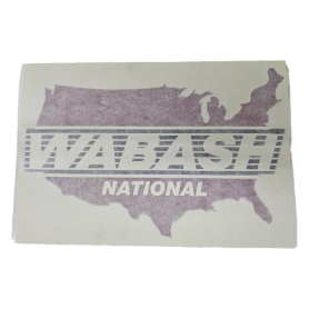 WABASH DECAL LARGE