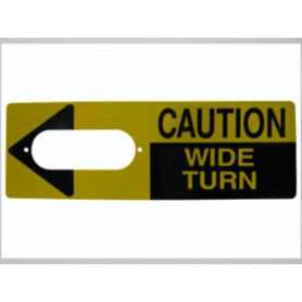 WABASH DECAL WIDE TURN LH