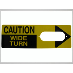 WABASH DECAL WIDE TURN RH