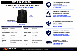 WABASH REEFER FLOOR DRAIN RUBBER KAZOO