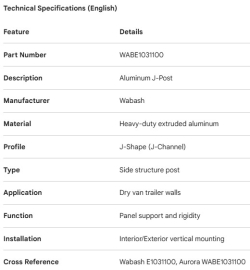 POTEAU DE C&Ocirc;T&Eacute;