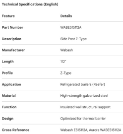 POTEAU DE C&Ocirc;T&Eacute;