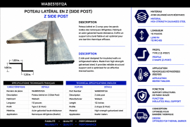 WABASH SIDE POST Z 112" REEFER