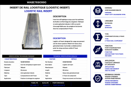 WABASH LOGISTIC TRACK INSERT
