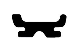 WABASH OUTER REEFER DOOR VERTICAL CENTER SEAL 120"